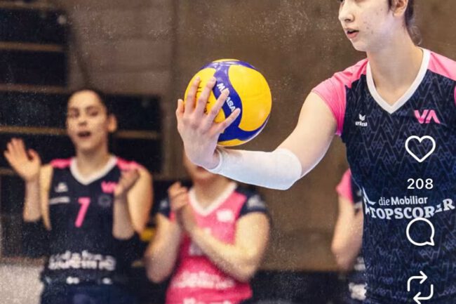 Screenshot der Veröffentlichung auf dem offiziellen Instagram-Kanal der Mobiliar.